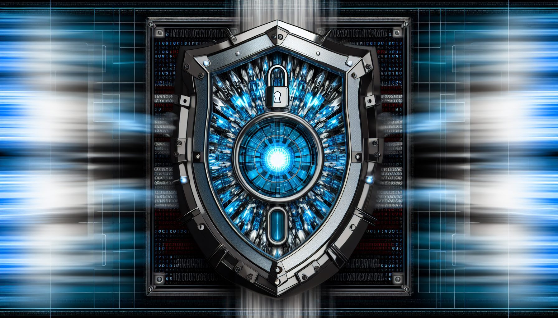 Photo of a shield symbolizing protection against data breaches and emergency access feature